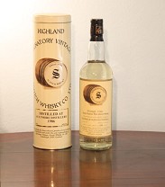 Signatory Vintage, Aultmore 14 Years Old «Vintage Collection» 1986 43%vol, 70cl (Whisky)