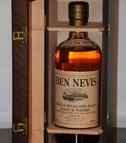 Ben Nevis 26 Years Old Single Highland Malt Scotch Whisky 1975/2001 53.8%vol, 70cl