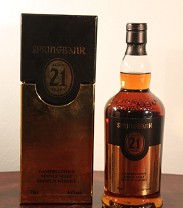 Springbank 21 Years Old Single Malt Scotch Whisky Campbeltown 46%vol, 70cl