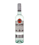 Bacardi Ron Carta Blanca Superior 37.5%vol, 70cl (Rum)