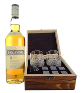 Cragganmore 12 Years Single Malt Whisky  & Whisky Geschenkset 40%vol, 70cl