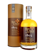 Barr an Uisce 1803 10 Years Old Single Malt Irish Whiskey 46%vol, 70cl