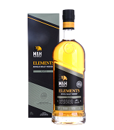 M&H Distillery ELEMENTS Peated Single Malt Whisky 46%vol, 70cl