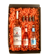Portobello Road, Fever Tree, OKEETEE «Dry Gin Geschenkset» mit Tonic und Botanicals 42%vol, 70cl