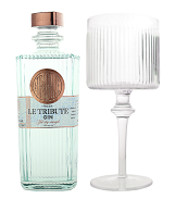 Le Tribute Gin mit Copa Glas 43%vol, 70cl