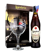 Legendario Elixir de Cuba Geschenkbox mit 1 Glas 34%vol, 70cl (Rum)