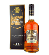 Santiago de Cuba Añejo Superior 11 Años D.O.P. Cuba 40%vol, 70cl (Rum)
